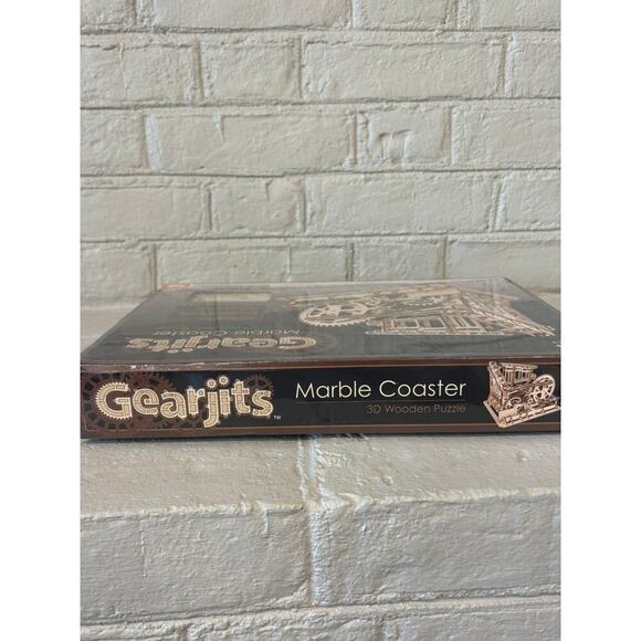 Mindware Gearjits Marble Coaster 3D Wooden Puzzle New Sealed - Picture 5 of 6